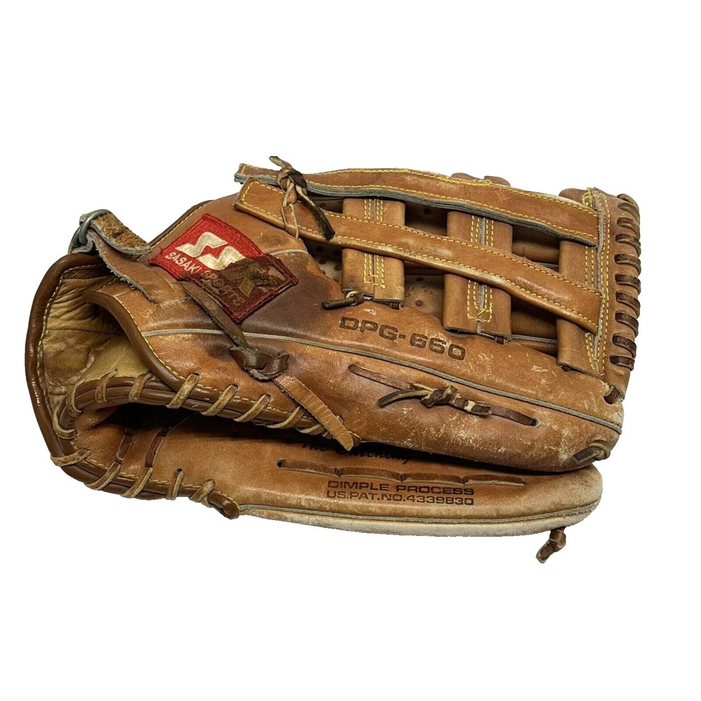 Sasaki Sports The Catching Machine DPG-660 RHT Ball Glove (YB)